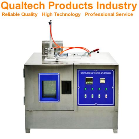 low temperature brittleness impact testing machine|brittleness testing system.